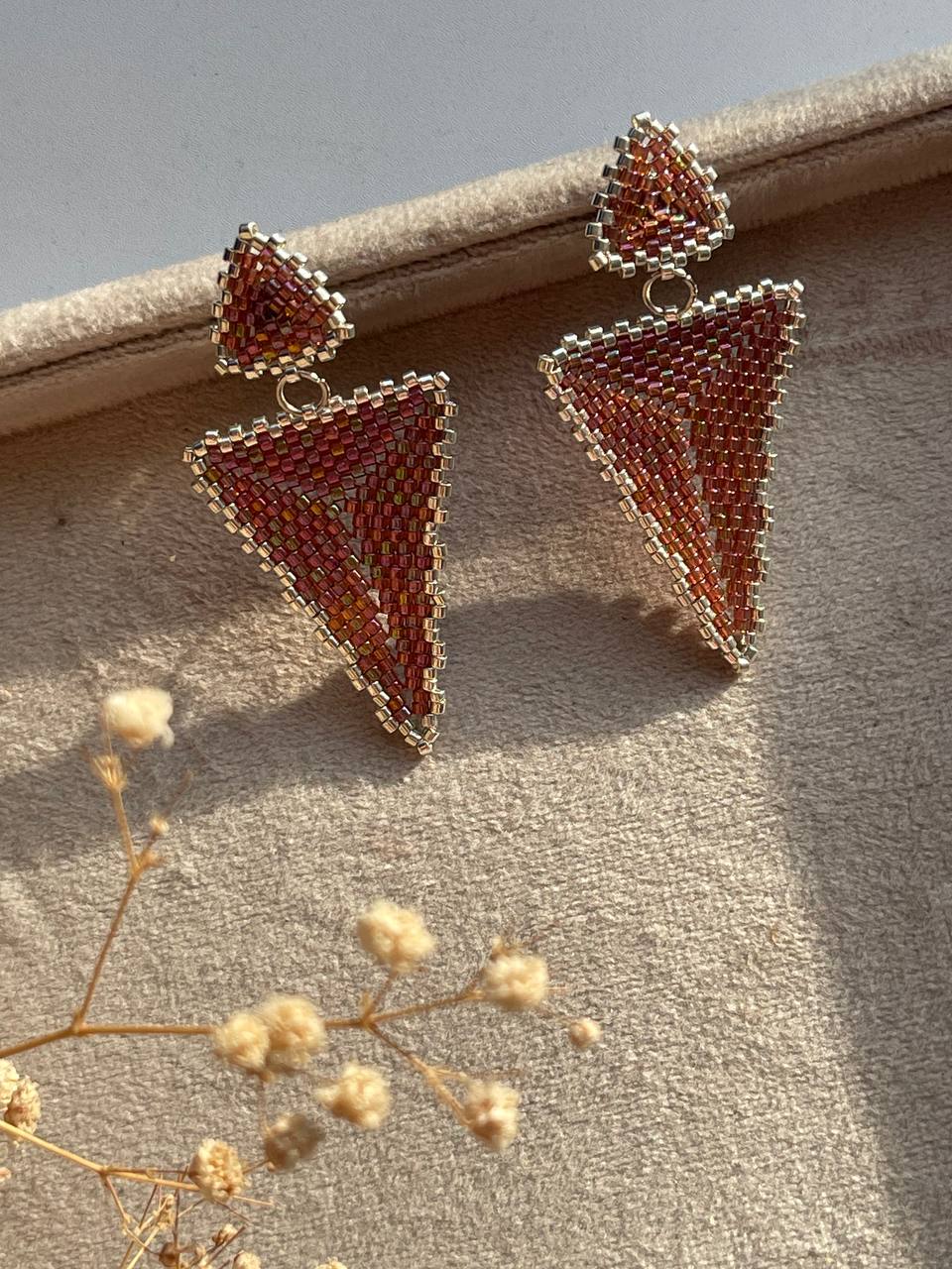 گوشواره مثلثی میوکی