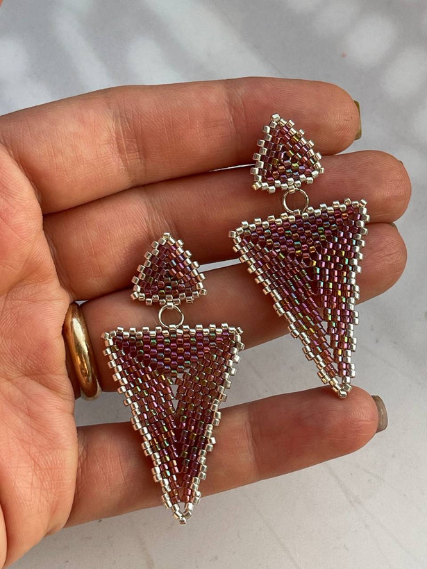 گوشواره مثلثی میوکی