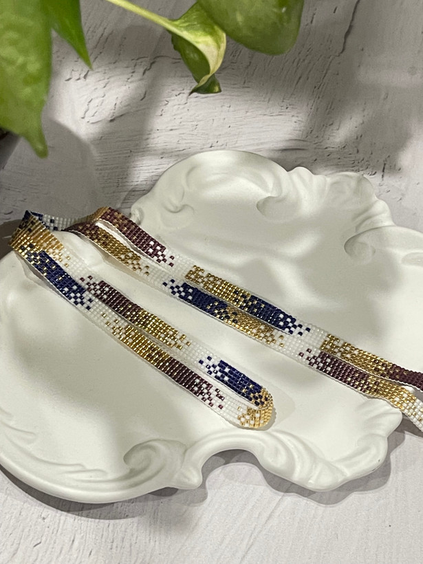 بند عینک بنفش سرمه ای کد ۱۸۱