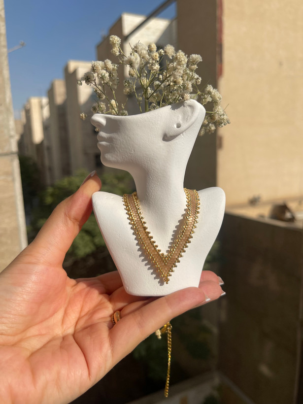 گردنبند طرح طلا هفتی کد ۱۹۲