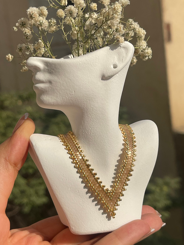 گردنبند طرح طلا هفتی کد ۱۹۲
